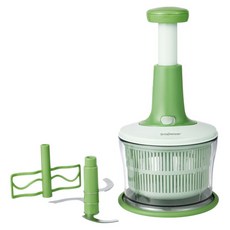 Corelle Brands 康寧餐具 SNAPWARE 多功能按壓食物調理器, 綠色, 1個