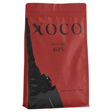 XOCO 瑪雅紅 62% 錢幣造型巧克力, 2.5kg, 1個