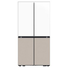 삼성전자 Bespoke AI 하이브리드 901L 4도어 냉장고 방문설치, RM70F91RMXJ
