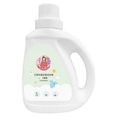 MINNA BAO 萌寶家 艾草抗菌防蟎洗衣精 白麝香, 1個