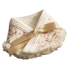 그루밍독 반려동물 한복 꽃분이 케이프, 크림, 1개