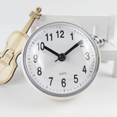 에스더 화장실 방수 흡착식 시계 7cm, 화이트