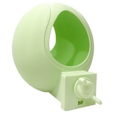 Lanboer 鸚鵡蛋形掛式躲藏處 17.2 x 14.2 x 5 cm, 綠色, 1個