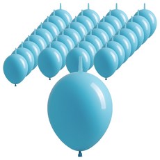 Joy Balloon 連接氣球 15cm, 淺藍色, 100個
