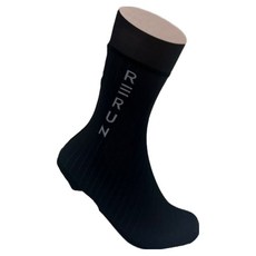 RERUN 自行車鞋套 雙腳穿戴組, 黑色, L