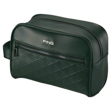 PING 圖案收納包, 綠色, 1個