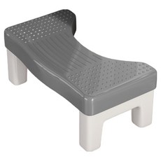 레드캐비넷 사무실 욕실 편안한 발받침대 HR2582, 그레이