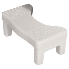 Red Cabinet 辦公室浴室舒適腳踏凳 HR2578, 白色