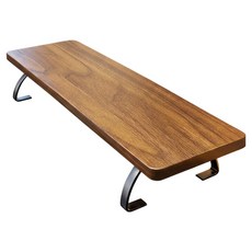 디노 라이저 스텐드 모니터 받침대 70 x 20 x 11.5 cm, 호두3