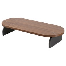 디노 심플 사무형 모니터 받침대 대 50 x 20 x 8 cm, 호두