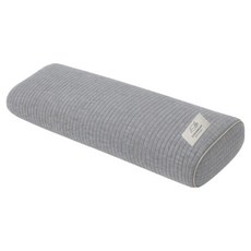 cozamday 韓國製造 100%莫代爾方形蕎麥枕, 灰色, 1個