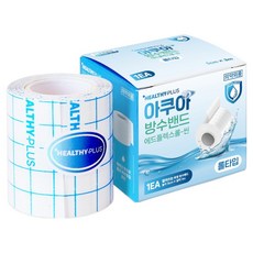 헬씨플러스 아쿠아 롤타입 잘라쓰는 투명 방수 밴드, 1개, 1개입