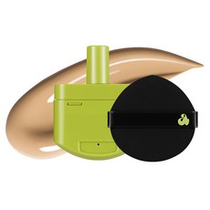 unleashia 顏礫星涯 緞面光澤健康綠氣墊粉餅補充蕊 15g, 22N 赭色, 1個