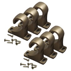 준앤컴파니 봉브라켓 25mm 3p, 골드, 2개