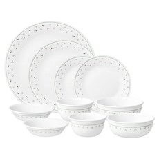 Corelle Brands 康寧餐具 餐具組 10p, 莓好時光, 1組, 平盤 10吋 + 8吋 + 6吋 2個 + 韓式湯碗 473ml 2個 + 飯碗 325ml 2個 + 沙拉碗 300ml 2個