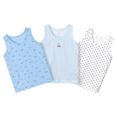 unifriend 兒童探索棉質背心3件組