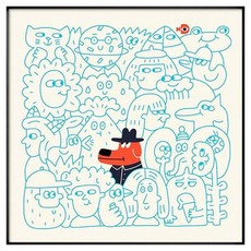 Sun & Dream 普普藝術咖啡廳商店室內裝潢高解析度畫框, 27