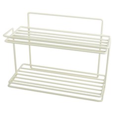 Roebenhoff 鋼製雙層方形層架, 象牙白, 1個