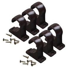 준앤컴파니 봉브라켓 25mm 3p, 월넛, 2개