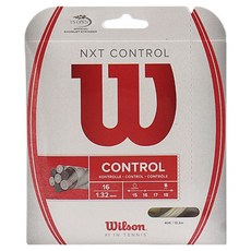 Wilson NXT Control 圓形多股線網球線, 白色, 1個