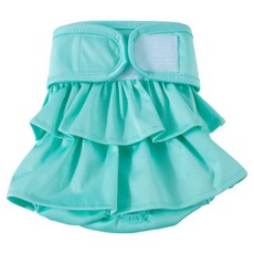 幸福夢想 寵物裙款尿布 薄荷, 小型, 1個, 1入