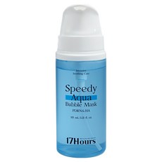 17아워즈 PDRN 스피디 아쿠아 버블 마스크, 1개, 95ml