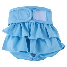 幸福夢想 寵物裙式尿布 天空藍, 小型, 1個, 1入