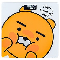 카카오프렌즈 KF 사각 체중계, 라이언, 1개
