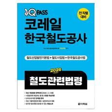 2026 원큐패스 코레일 한국철도공사 철도관련법령, 다락원
