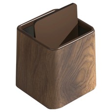 코다치프 미니 쓰레기통 뚜껑있음, 나무