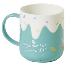 Kodachief 便攜式可愛漱口杯 8.4 x 9.5 cm, 綠色, 1個