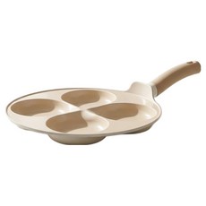트루쿡 인덕션 세라믹 4구 에그팬, 27cm, 1개 27cm, 1개