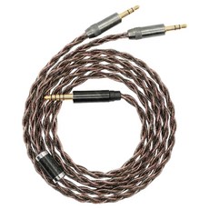 DUNU 達音科 DUW 10 耳機升級替換用 3.5mm 2-pin + 4.4mm 平衡音源線, 單一顏色, 1個, 單一商品