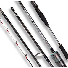 JUSUN Korea Upper Ship 全鈦尖端竿專用釣竿 65MLMS-TGS, 黑色