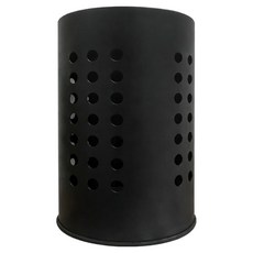 블룸홈 스테인리스 배수구멍 수저통 대형, 블랙, 1개