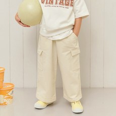UNIFRIEND 日常工裝迷你毛圈布直筒褲