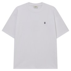 커버낫 남성용 스몰 C 로고 면 티셔츠