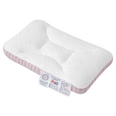 라온슬립 잠 잘오는 숙면 경추 베개, 핑크, 1개