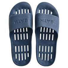 팬톤홈퍼니싱 미끄럼방지 국내산 PVC 욕실화, 네이비, 1개