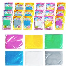 agaplus 揉捏史萊姆橡皮擦 6款 x 3入組, 混合顏色, 1套