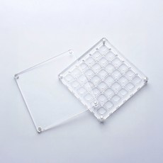 문구담 아크릴 파츠 정리함 36칸, 투명, 1개