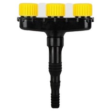 Malltoday 愛植物 多噴嘴3頭噴霧器 01, 黃色, 1個