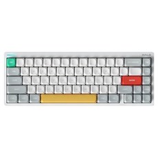 누피 한영 각인 기계식 무선 텐키리스 키보드, 저소음맥스블러시축, Halo65 V2 IO, 아이오닉 화이트