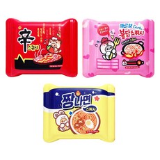 아가플러스 퍼니 봉지라면 폭신 스퀴시 3종 세트, 1세트 1세트