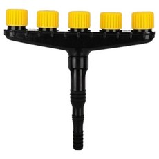 Malltoday 愛植物 多噴嘴 5頭 噴霧器 03, 黃色, 1個