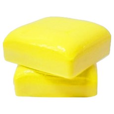 agaplus 擬真柔軟扁平起司卡斯提拉捏捏樂, 2個