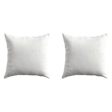 순잠 프리미엄 지퍼형 쿠션솜, 화이트, 2개