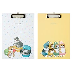 STUDIO EIGHT A4文件板夾 2件組, 糖果, 兔子, 1套