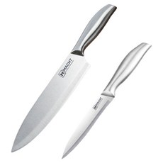 MACHT 全不鏽鋼帕赫曼主廚刀 + 水果刀套組, 主廚刀 + 水果刀, 1套