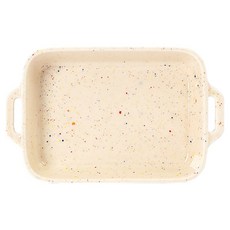 베로나루체 직사각 그라탕기, IVORY, 1개